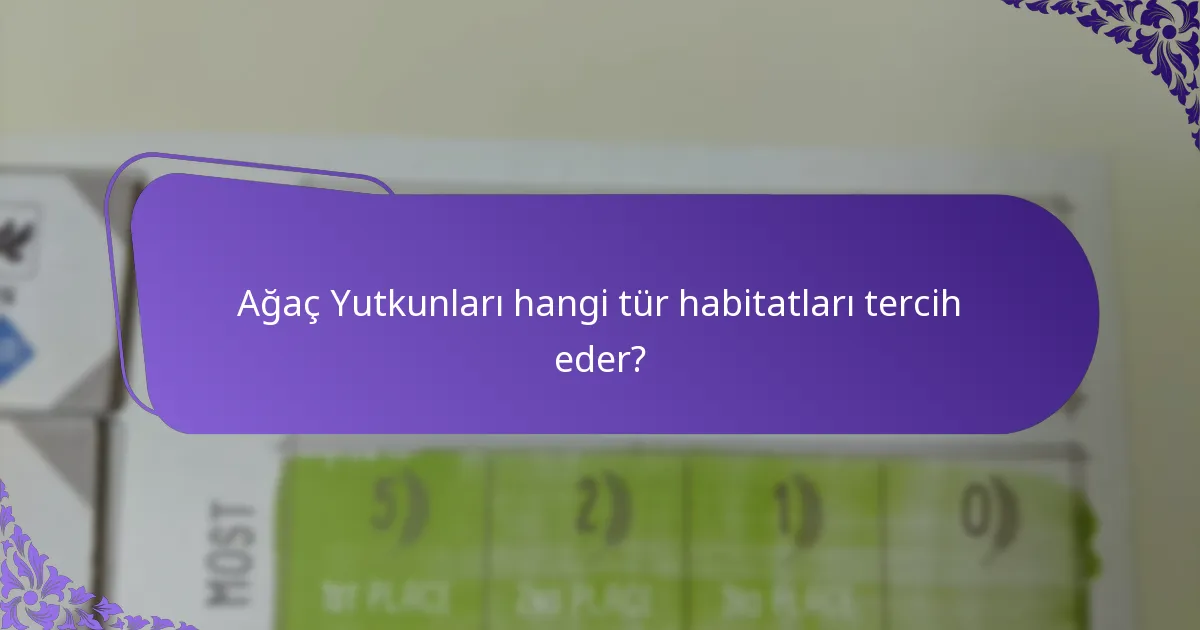 Ağaç Yutkunlarının diyeti nedir?