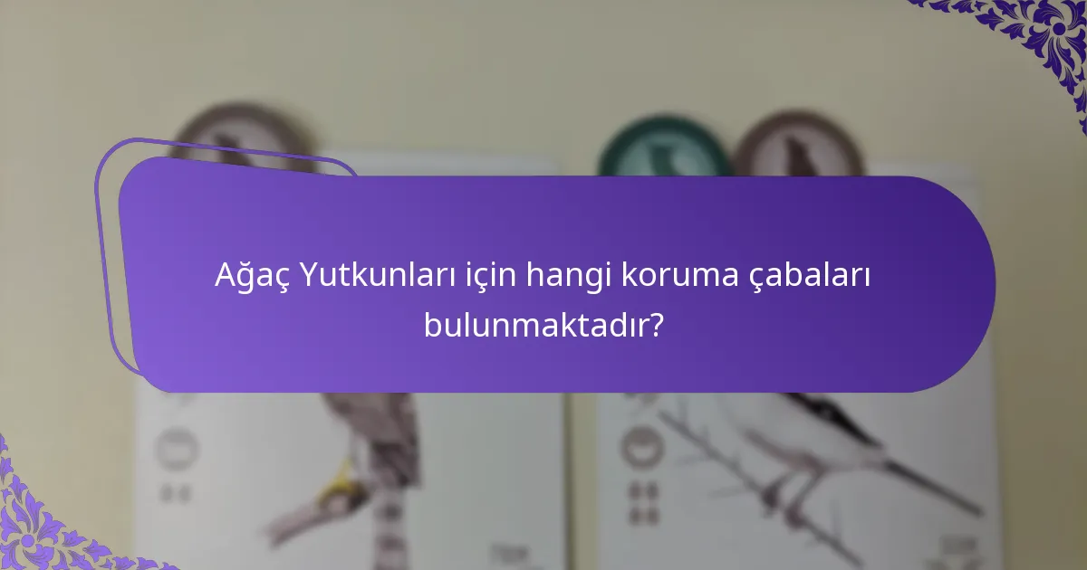 Ağaç Yutkunları ekosistemleriyle nasıl etkileşimde bulunur?