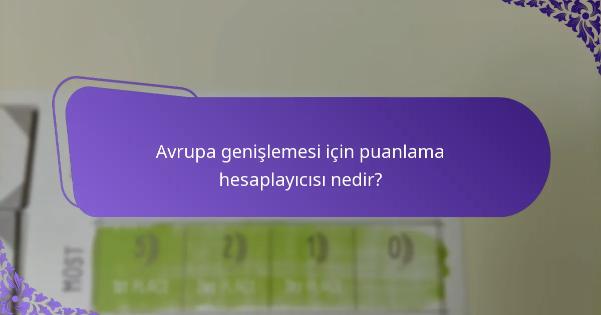 Puanlama mekanizması nasıl çalışır?