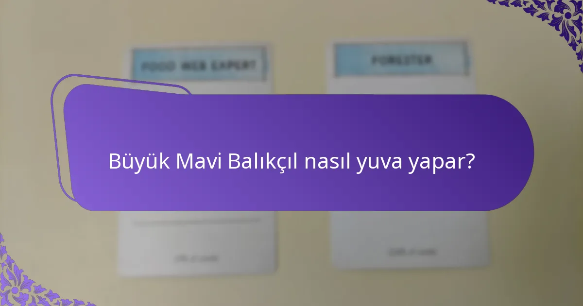 Büyük Mavi Balıkçıl için koruma endişeleri nelerdir?