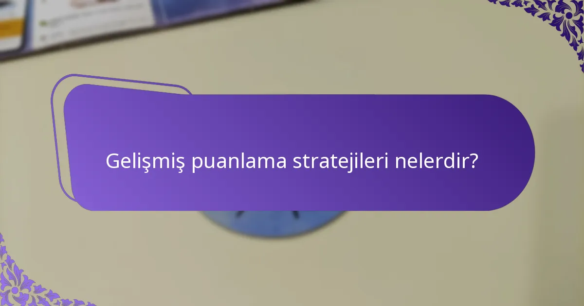 Kaynak yönetimi puanlamayı nasıl optimize edebilir?