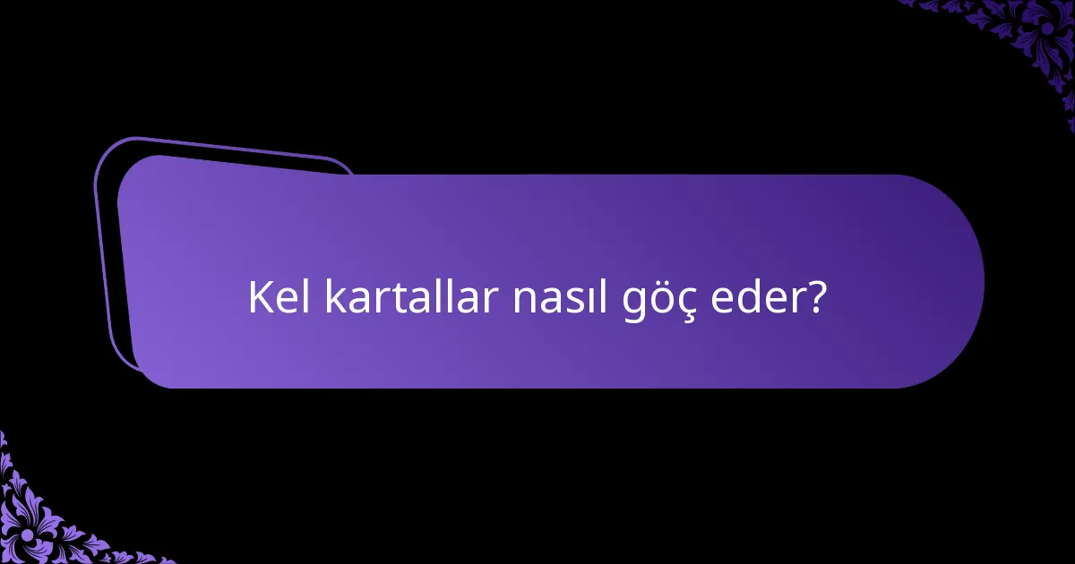 Kel kartalın diyeti nedir?